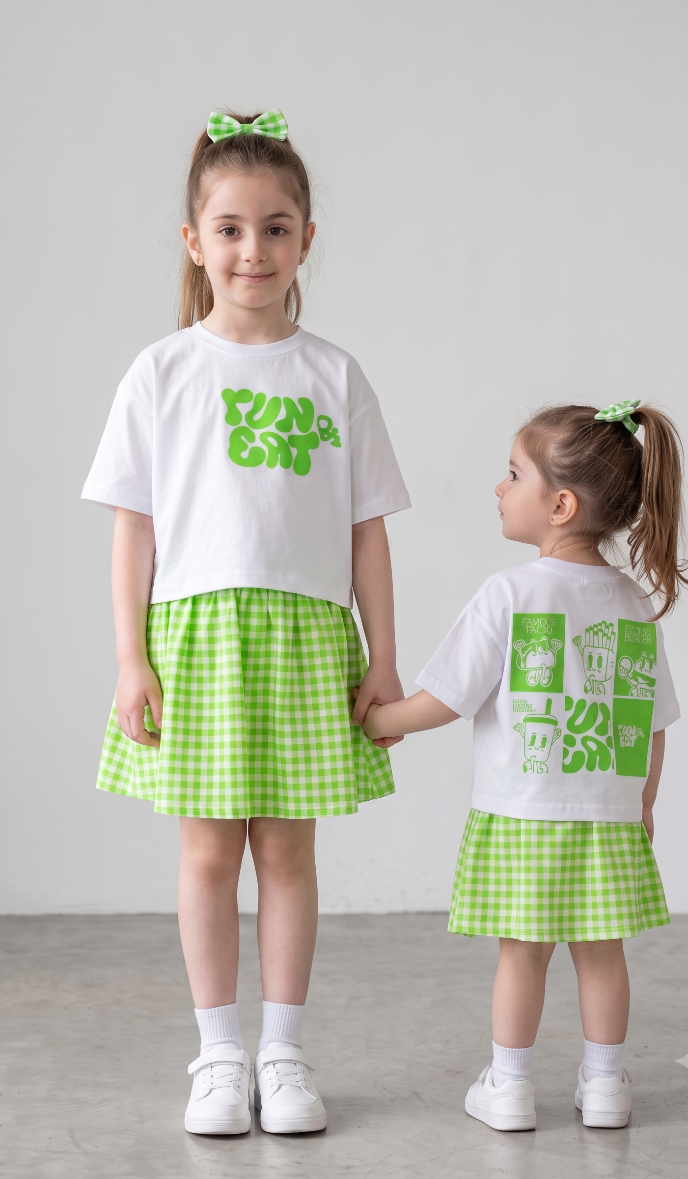 Timcy green  Run & eat skirt set of 3