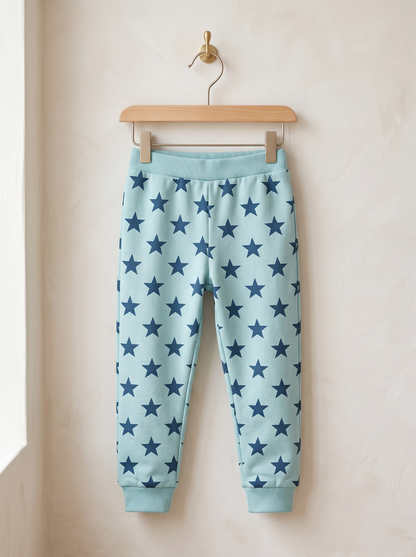 Unisex Cotton Star Printed Full Sleeve Co-ord Sets