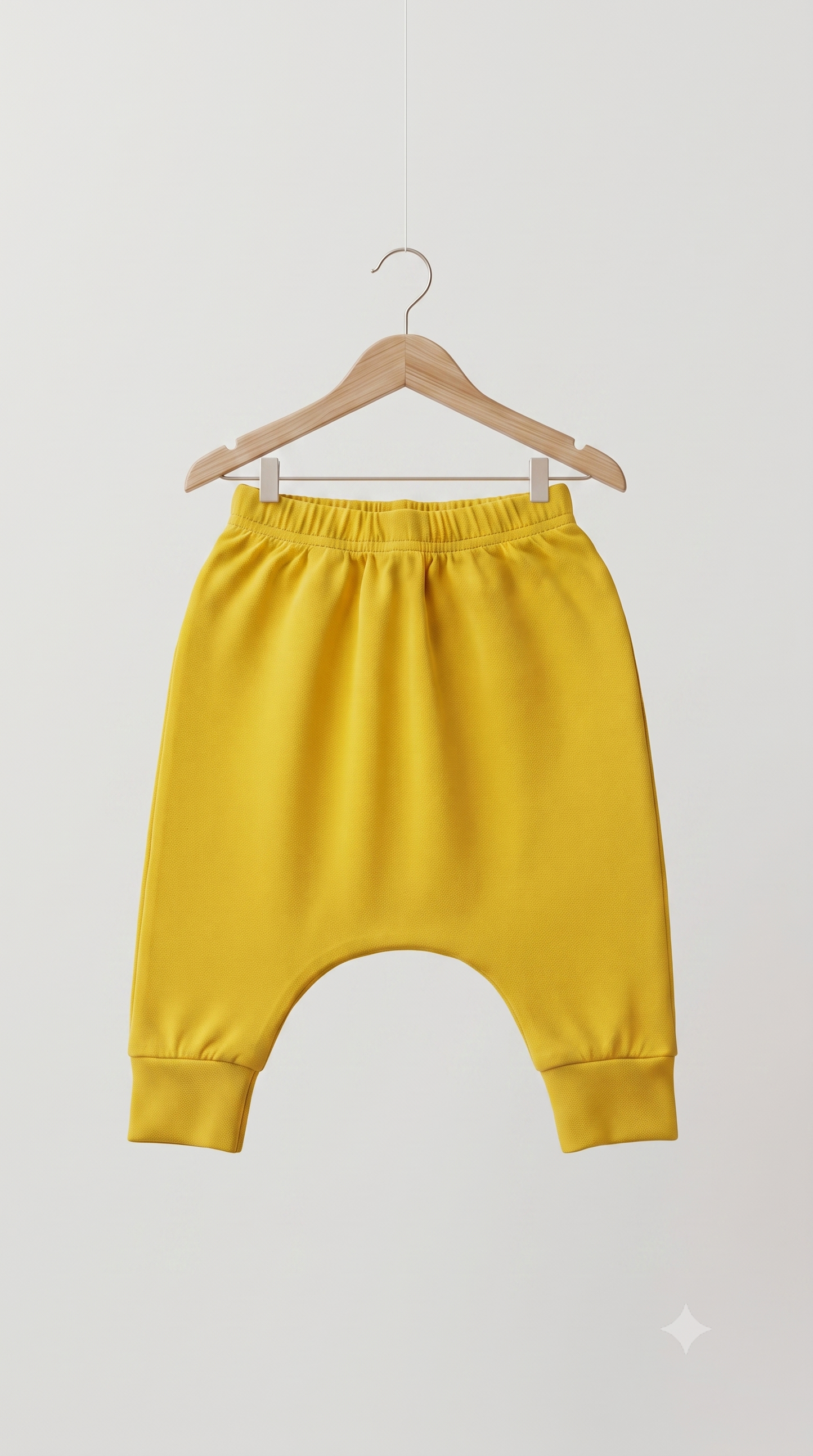 Solid Yellow Newborn Toddler Cotton Sets with Bow