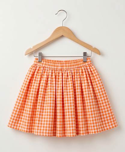 Vela Orange skirt set of 3