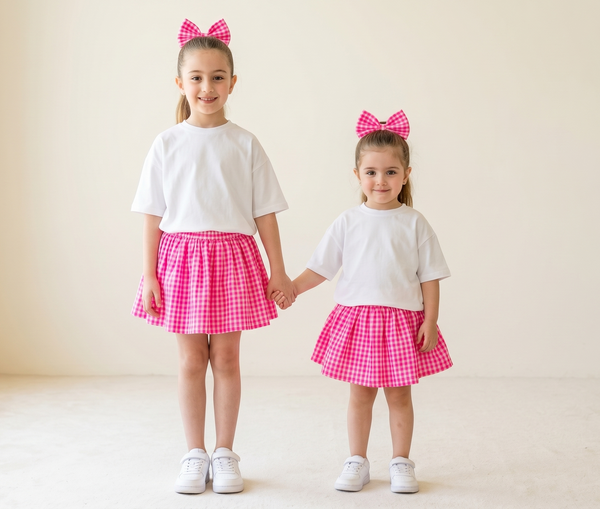 Barbie Pink skirt set of 3
