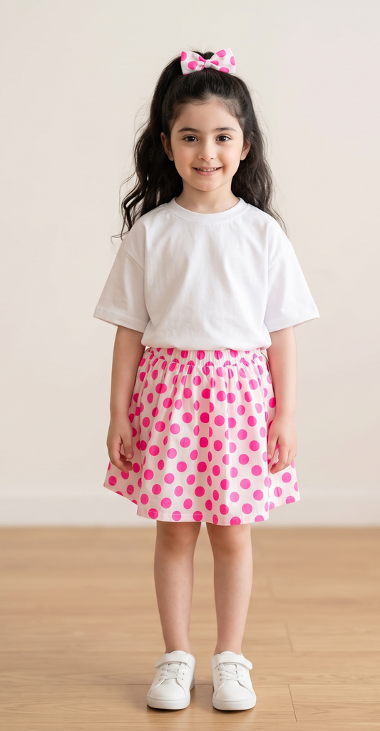Polka skirt set of 3