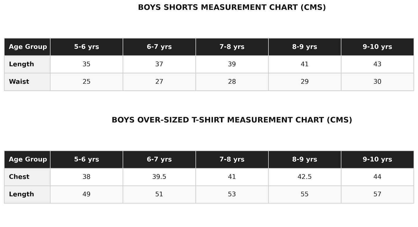 How about NO! Over-sized t-shirt & shorts set