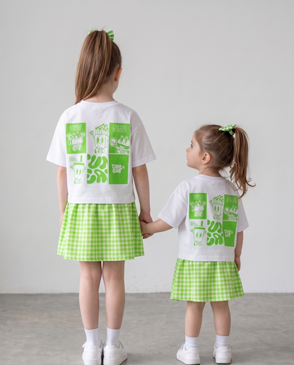 Timcy green  Run & eat skirt set of 3